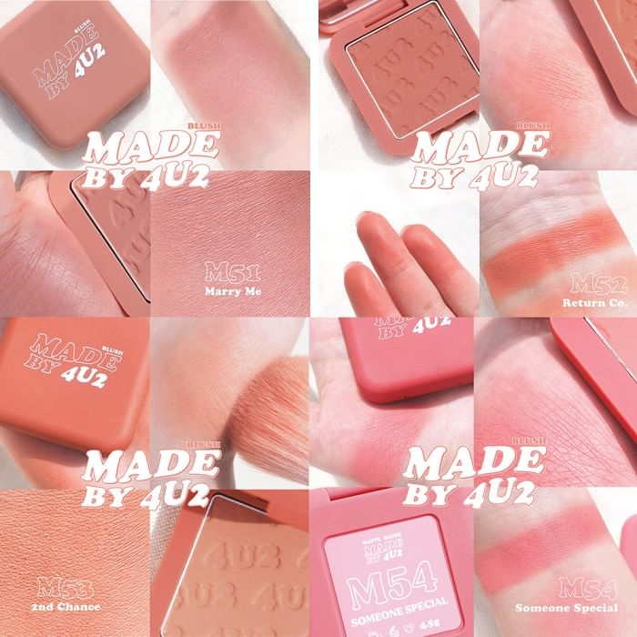 4U2 - Shimmer Blush Gemaakt door 4U2