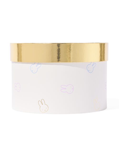 boîte cadeau Miffy ronde Ø 22,5 x 15