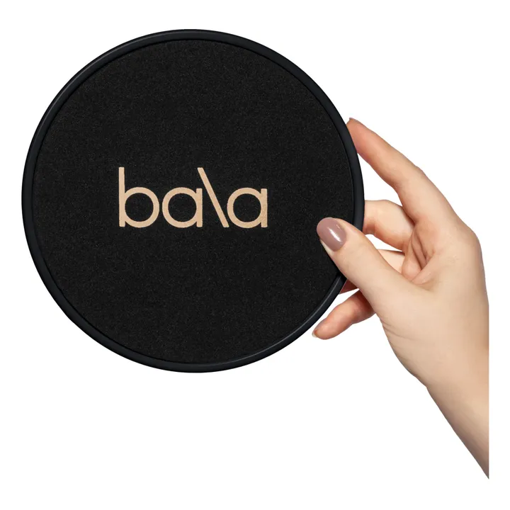 Bala Disques d'exercice Sliders - Set de 2 | Noir