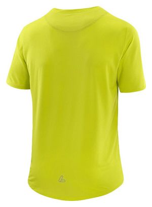 Chemise cycliste Loeffler à manches courtes m MTB shirt Flux Lemon-yellow