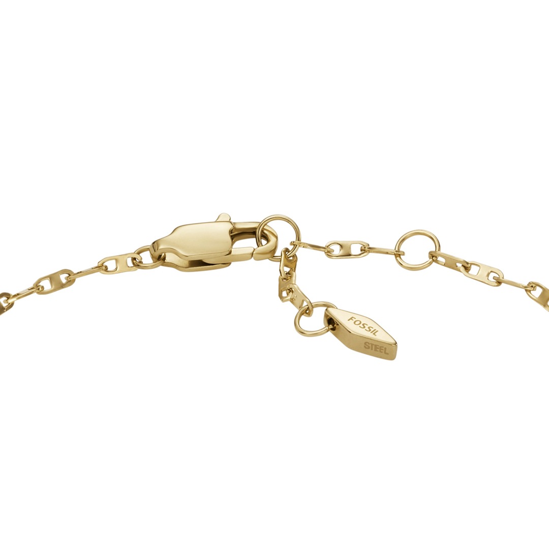 Fossil Armband Heritage D-Link Gold