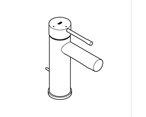GROHE ESSENCE wastafelmengkraan, chroom 23379001