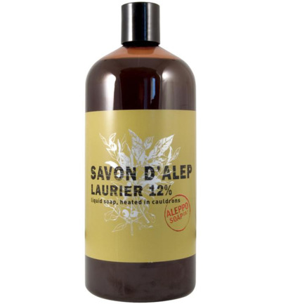 Aleppo Soap Co Aleppo zeep 12% laurier navul (1000 ml)