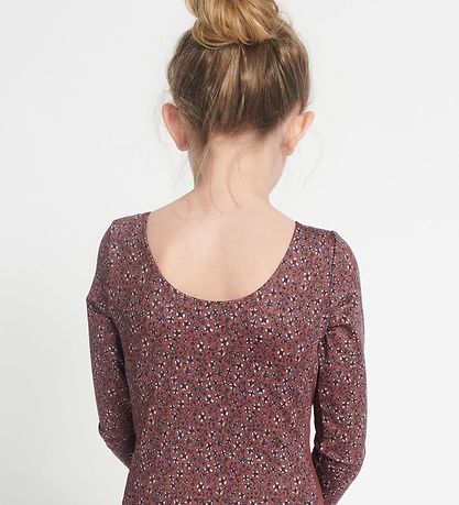 Rethinkit Turnanzug - Frida - Rose Brown Blumen