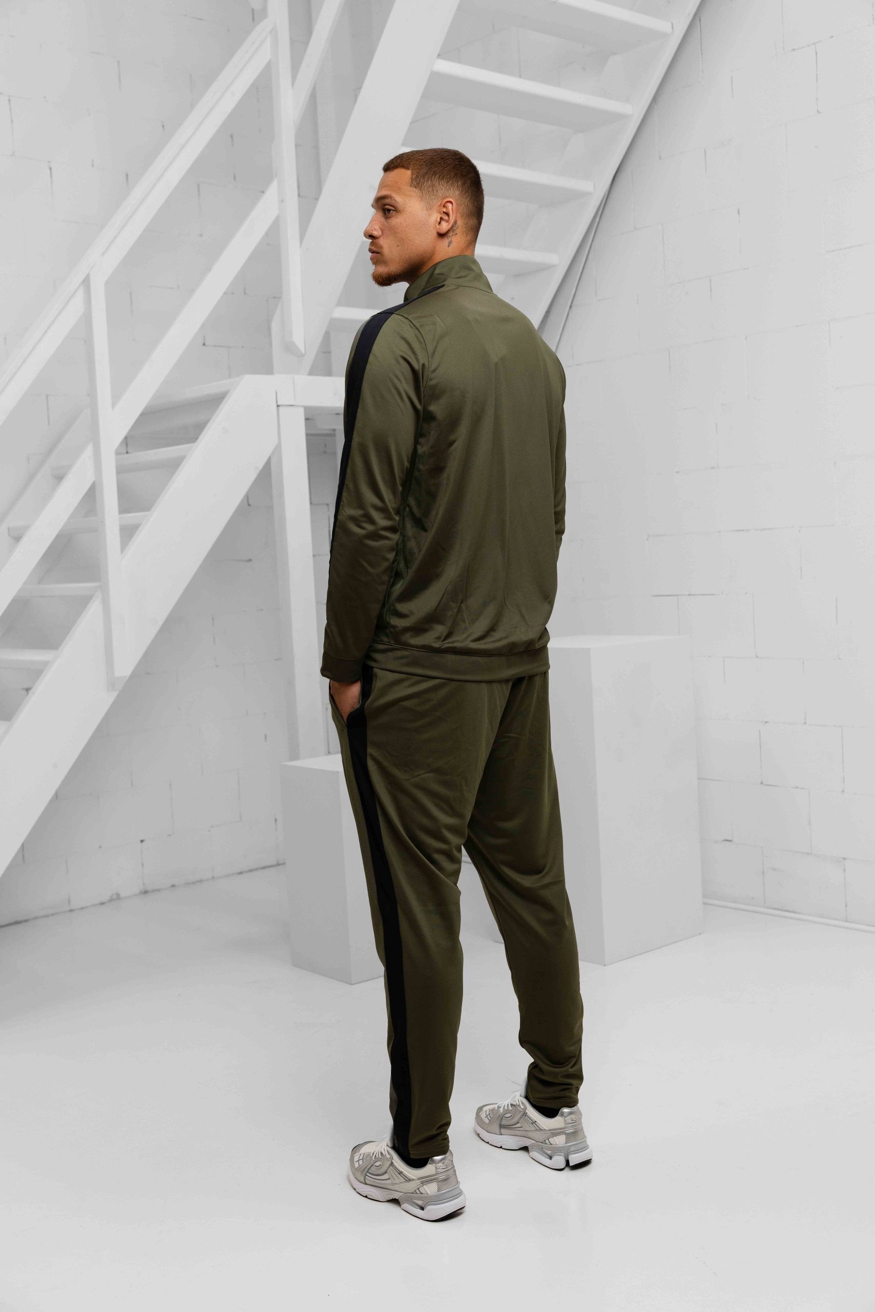 Under Armour Rival Knit Trainingspak Heren Groen