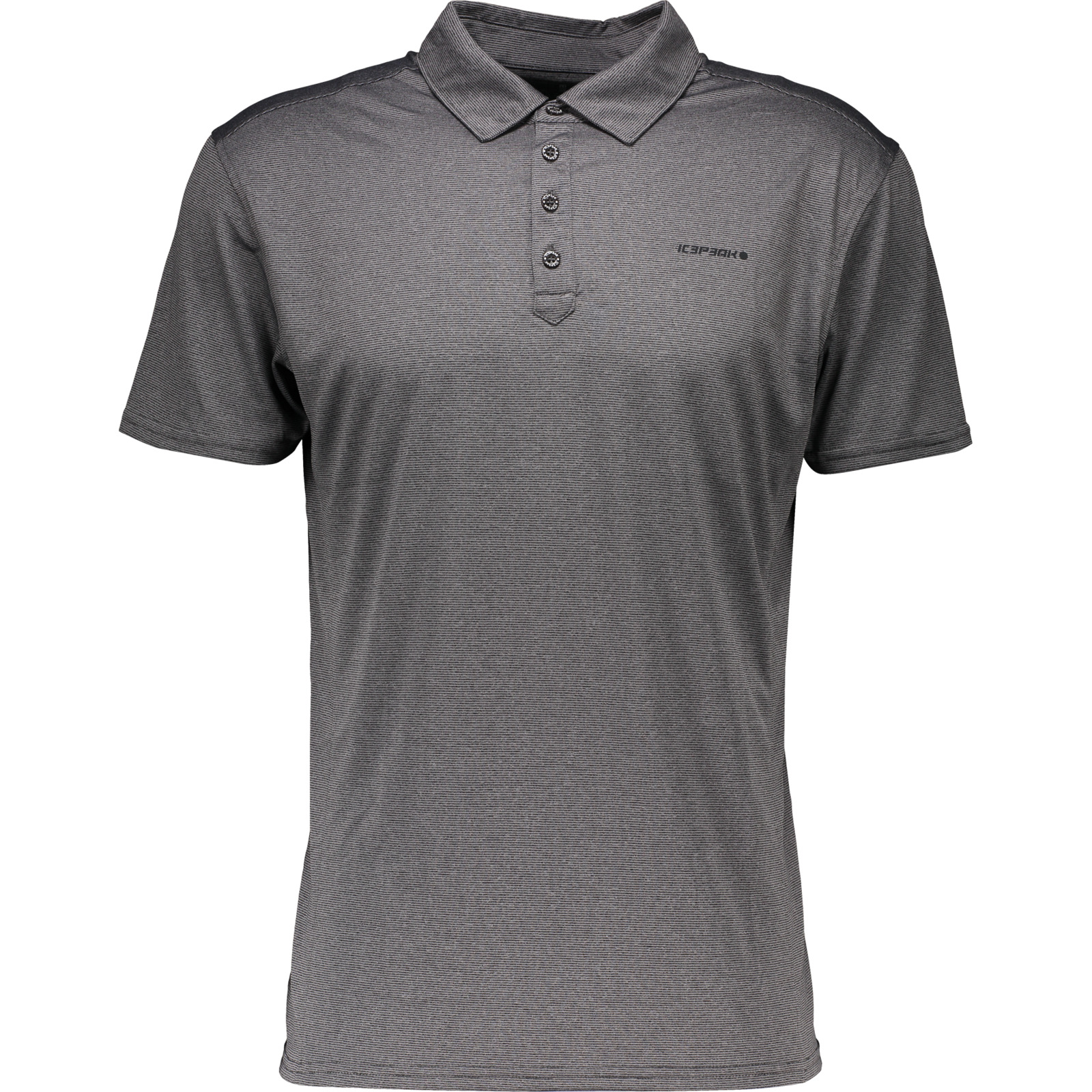 Icepeak Herren-Polo-Shirt Bridgton L, hellgrau