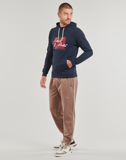 Jack & Jones - JJZURI SWEAT HOOD - Marine