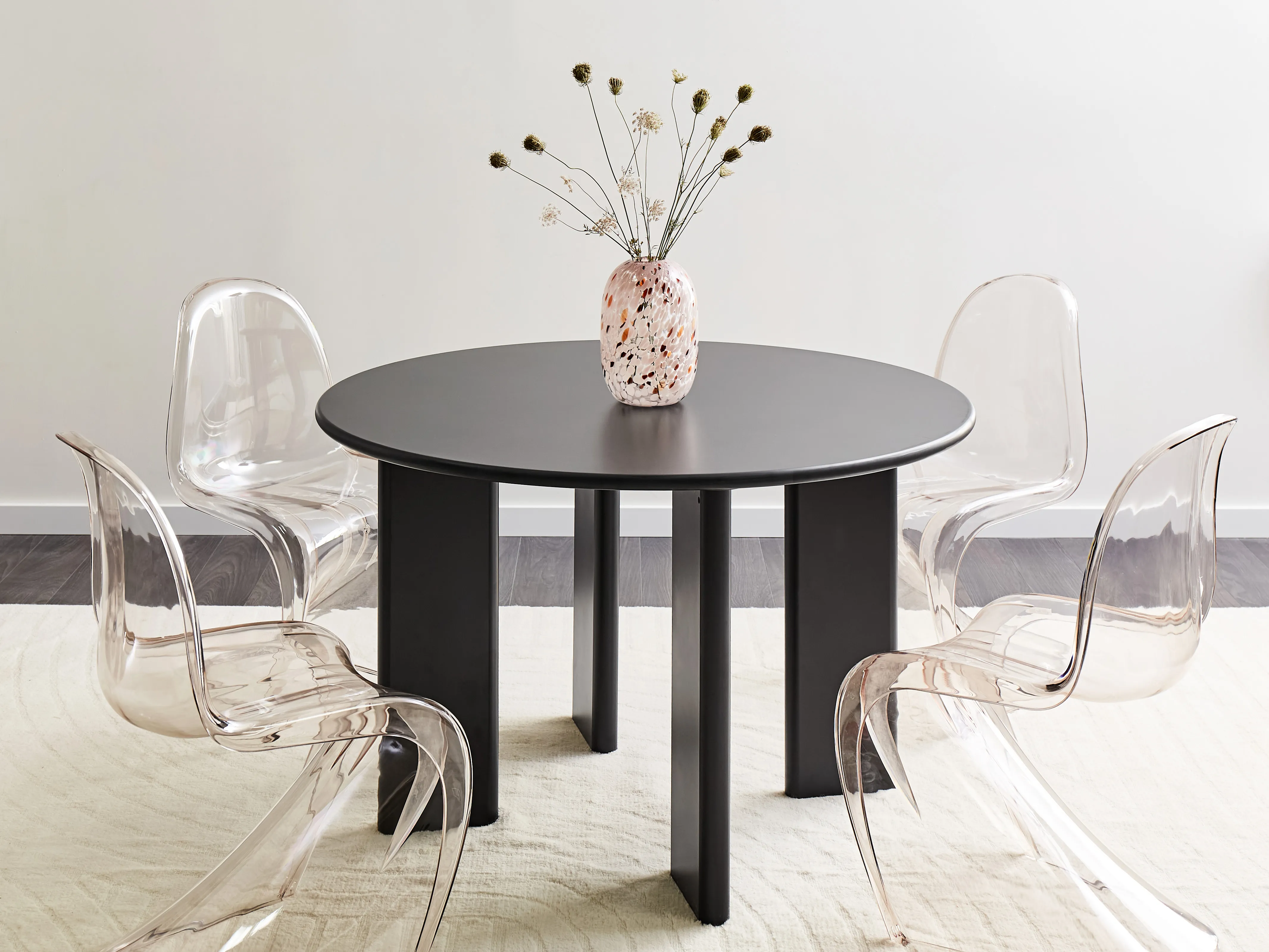 Eettafel COSMO Zwart 120 cm 120 cm