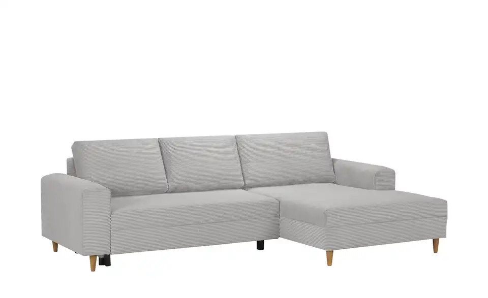 Ecksofa Bern Hellgrau rechts