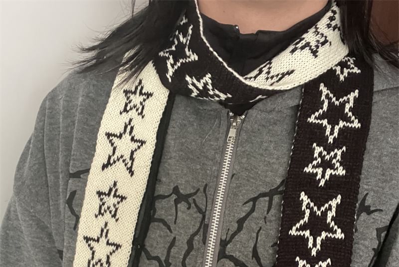Rizzor - Star Knit Smalle Sjaal