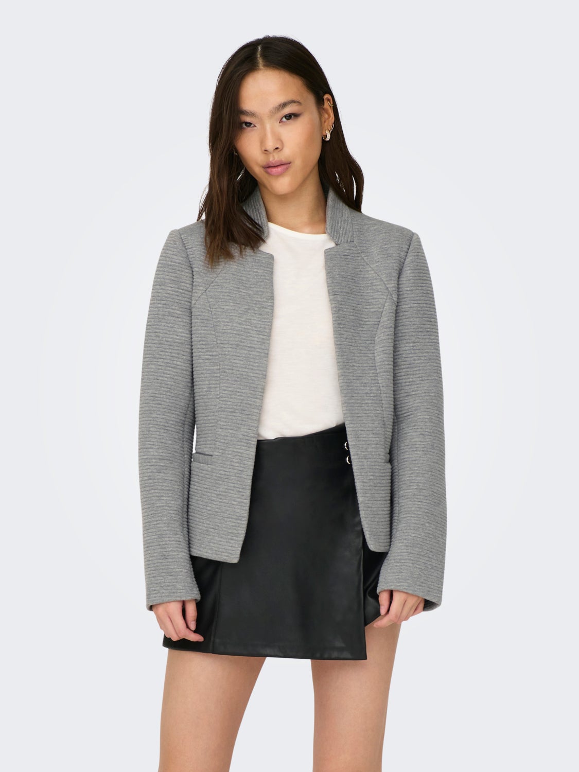 ONLADDY-LINKA Blazer Medium Grey Melange