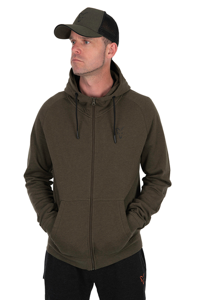 Gilet Fox Collection LW Hoody Green & Black