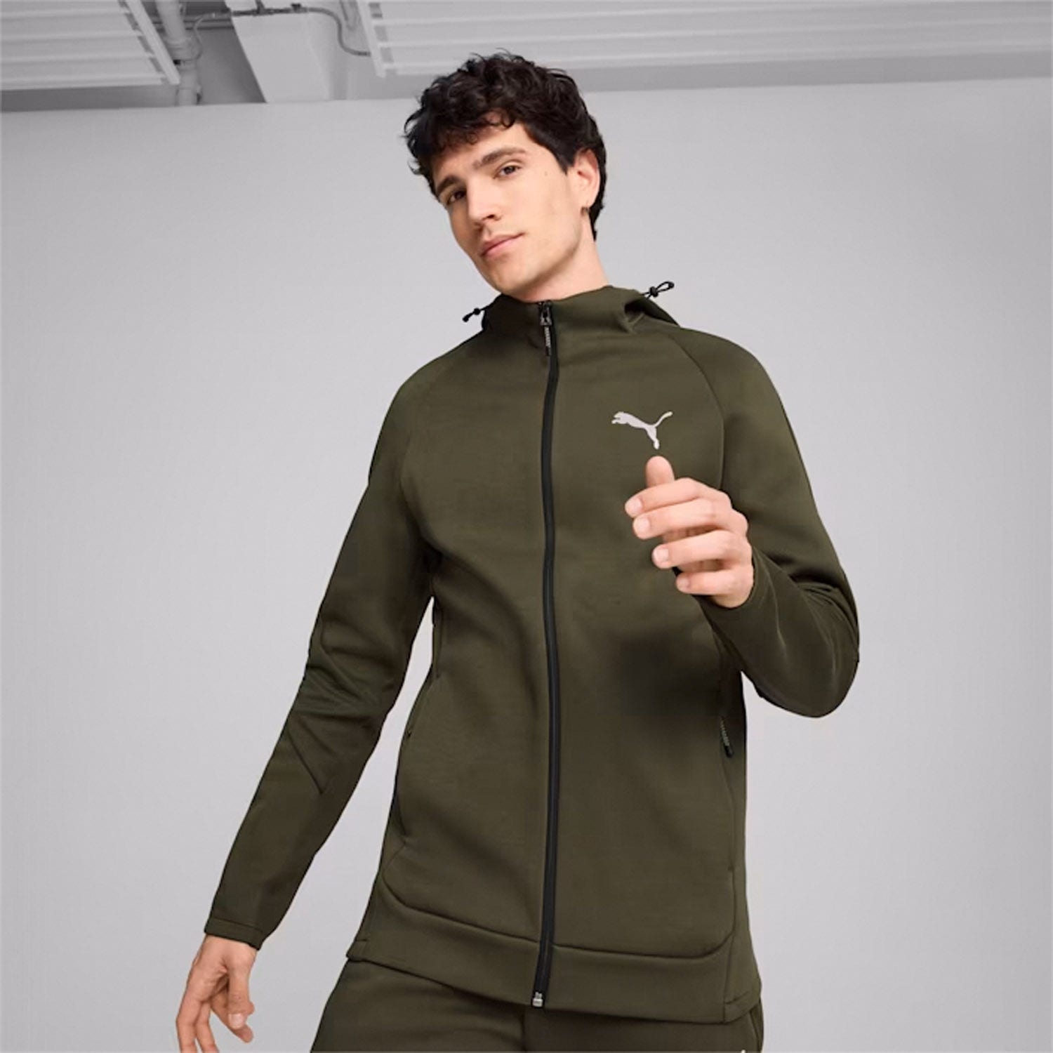 PUMA  Evostripe Full-Zip Hoodie