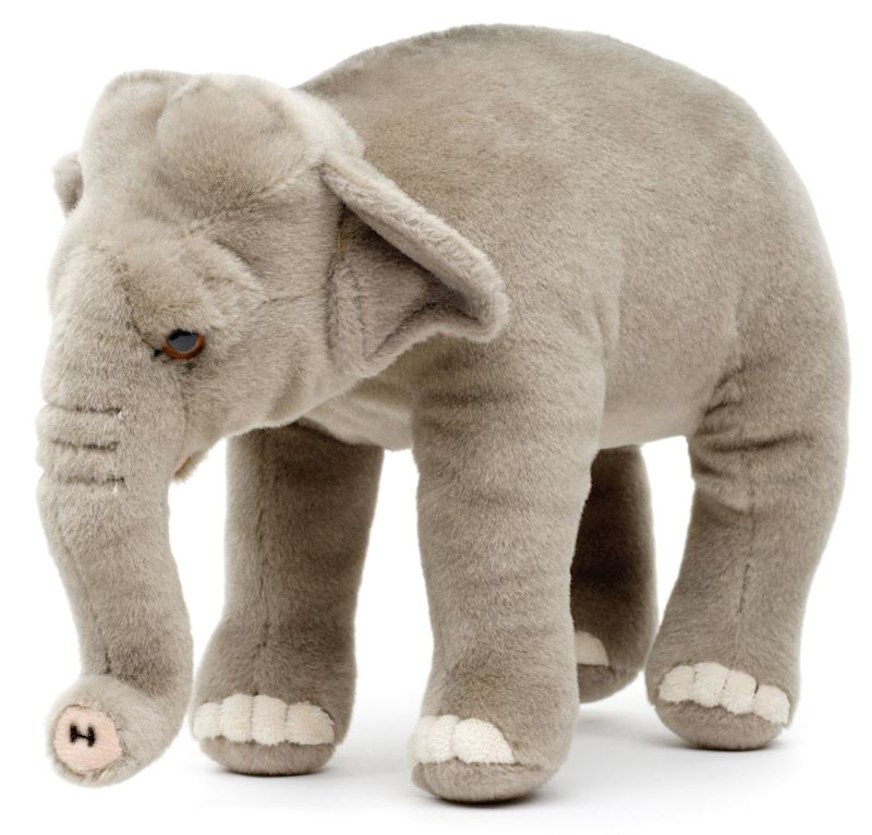 (25cm) Kuscheliges Plüschtier Kinder Spielzeug Flauschiges Kuscheltier (85531) - Elefant