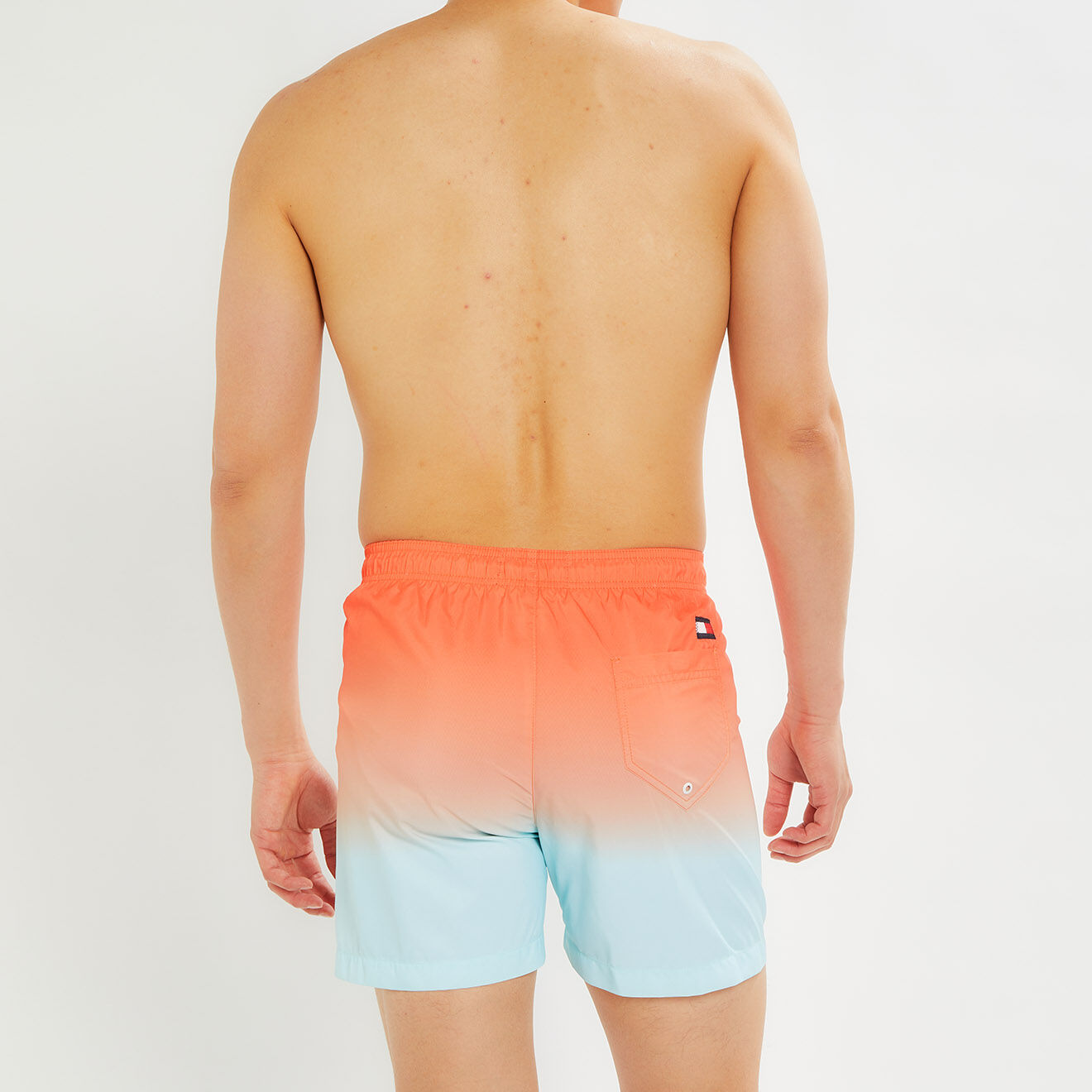 Tommy Hilfiger Short de bain dégradé bleu/orange