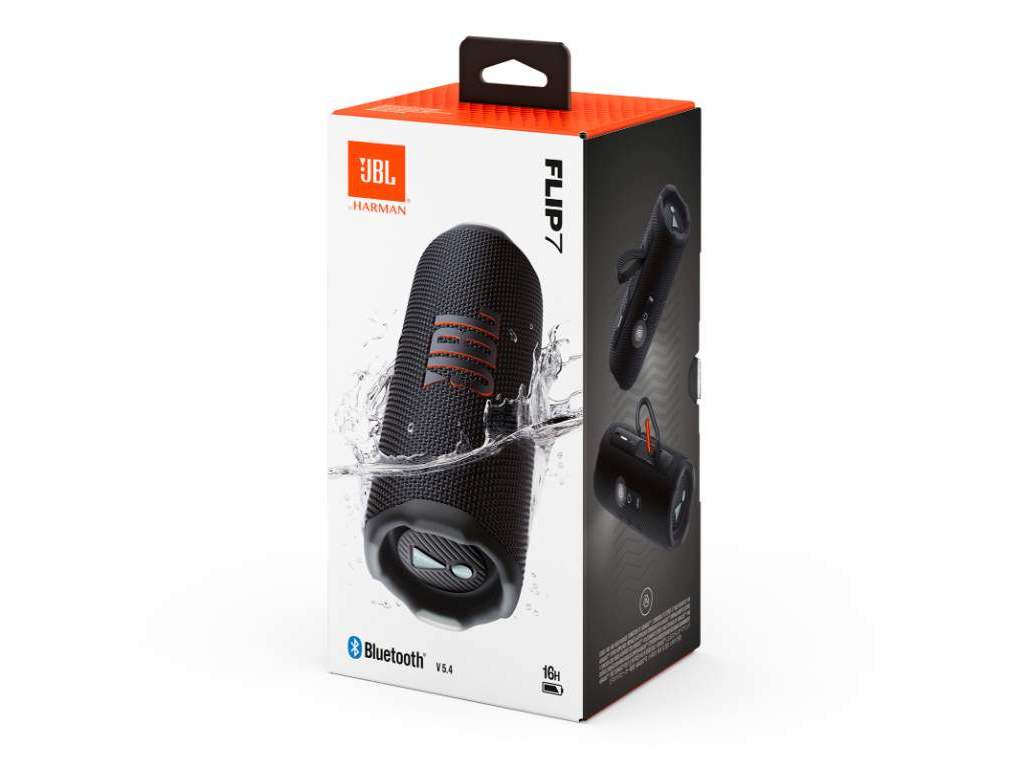 COLUNA PORTATIL JBL FLIP7 PRETA
