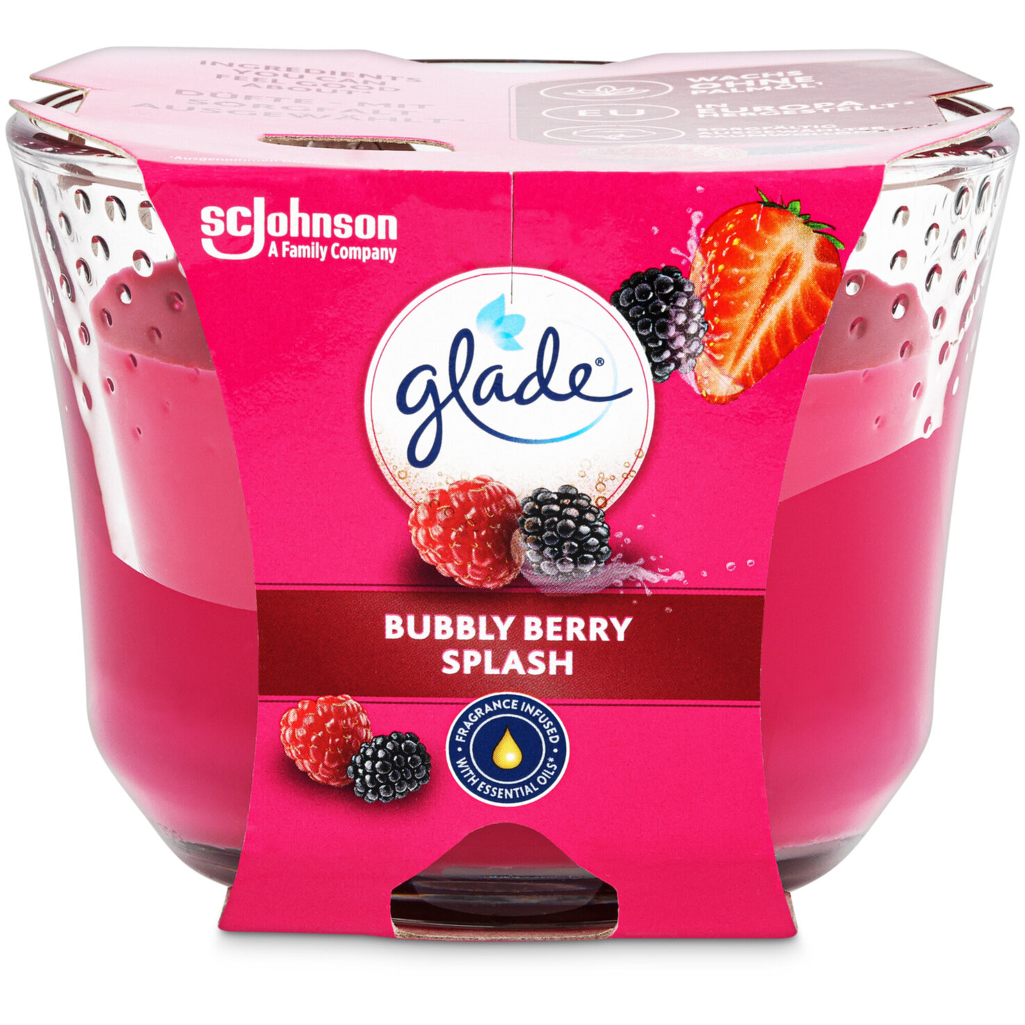 Glade Duftkerze gross Berry Splash