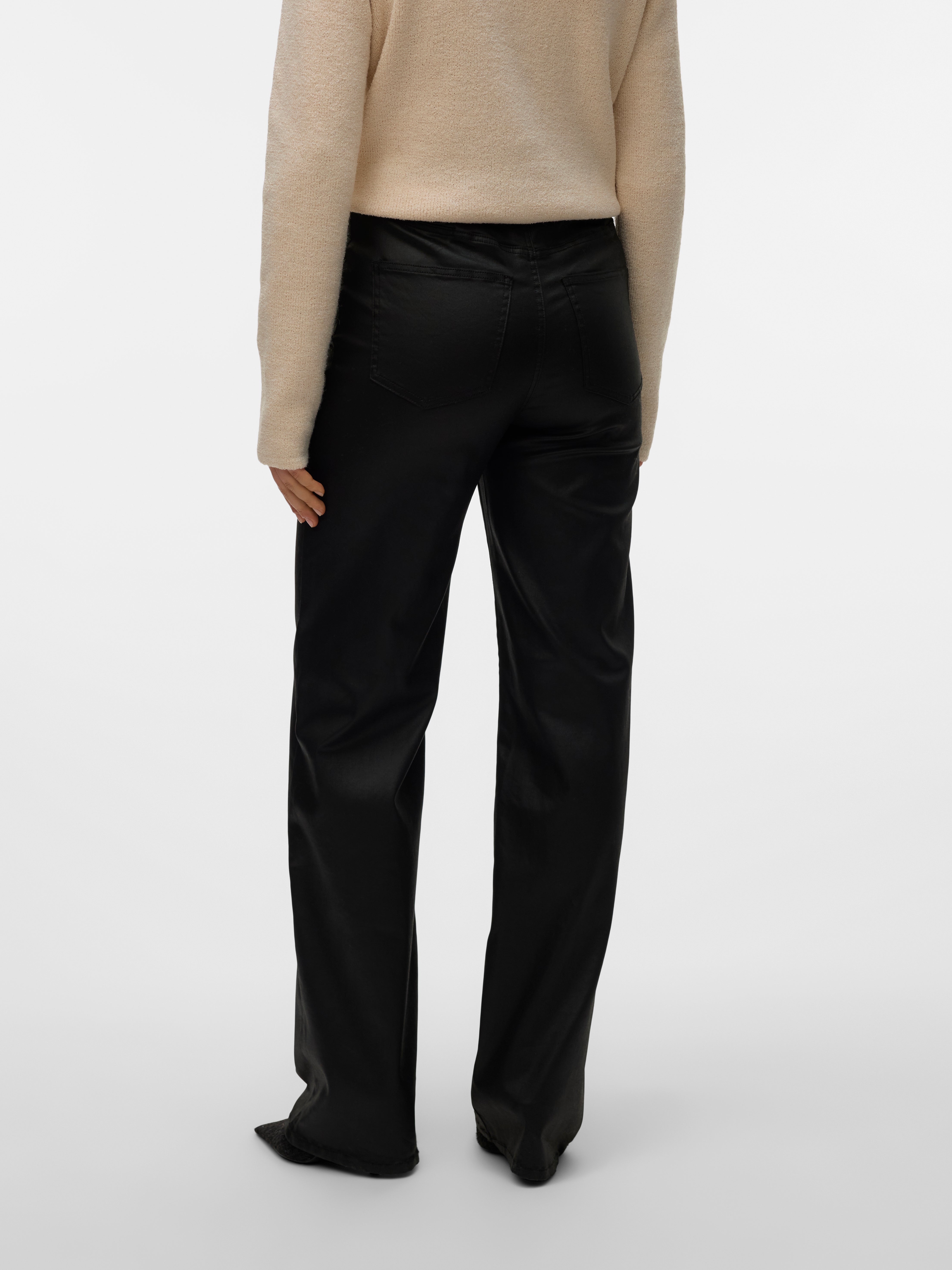 VMTESSA High rise Coated Broek