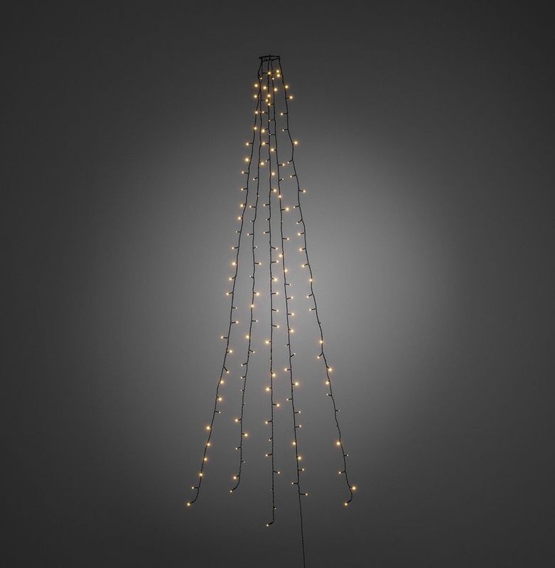 Konstsmide - Lichtmantel - Extra Warm Wit Licht - 8 Strengen - 400 LED's