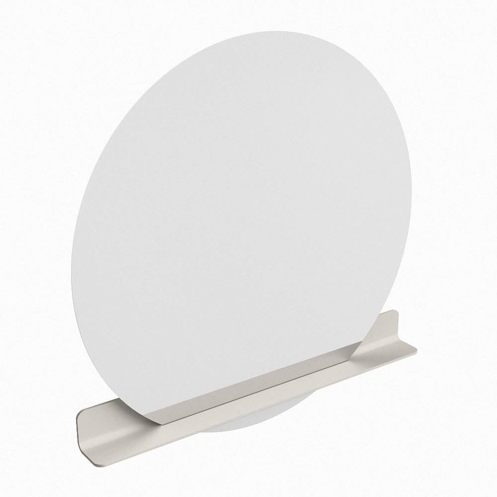 Mondiaz Spot spiegel rond Ø120cm met planchet linen