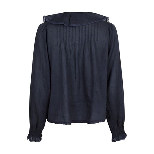 Neo Noir Lima S Voile Bluse, Dark Grey, 38