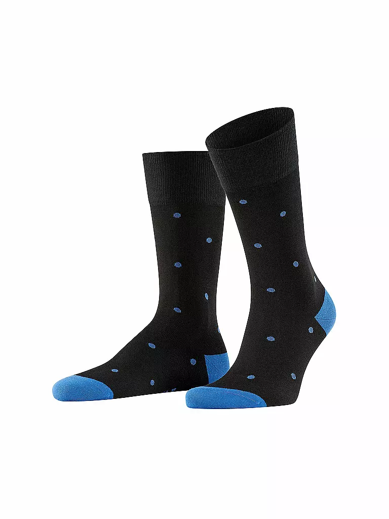 FALKE Socken Dot black-mix schwarz