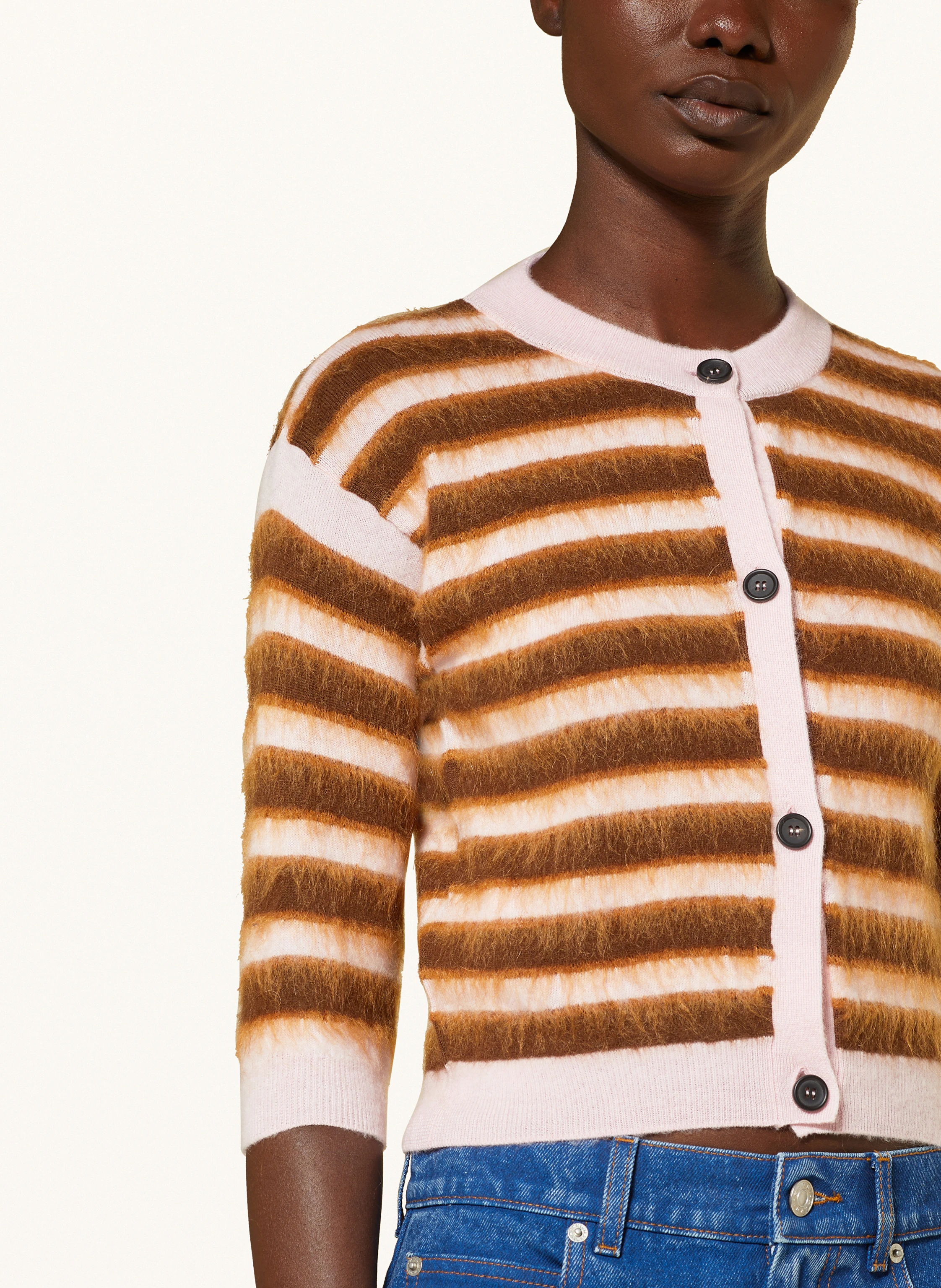 MARNI Strickjacke mit 3/4-Arm