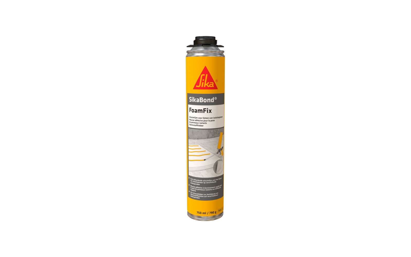 Sika SikaBond FoamFix Schaumklebstoff  750 ml Beige