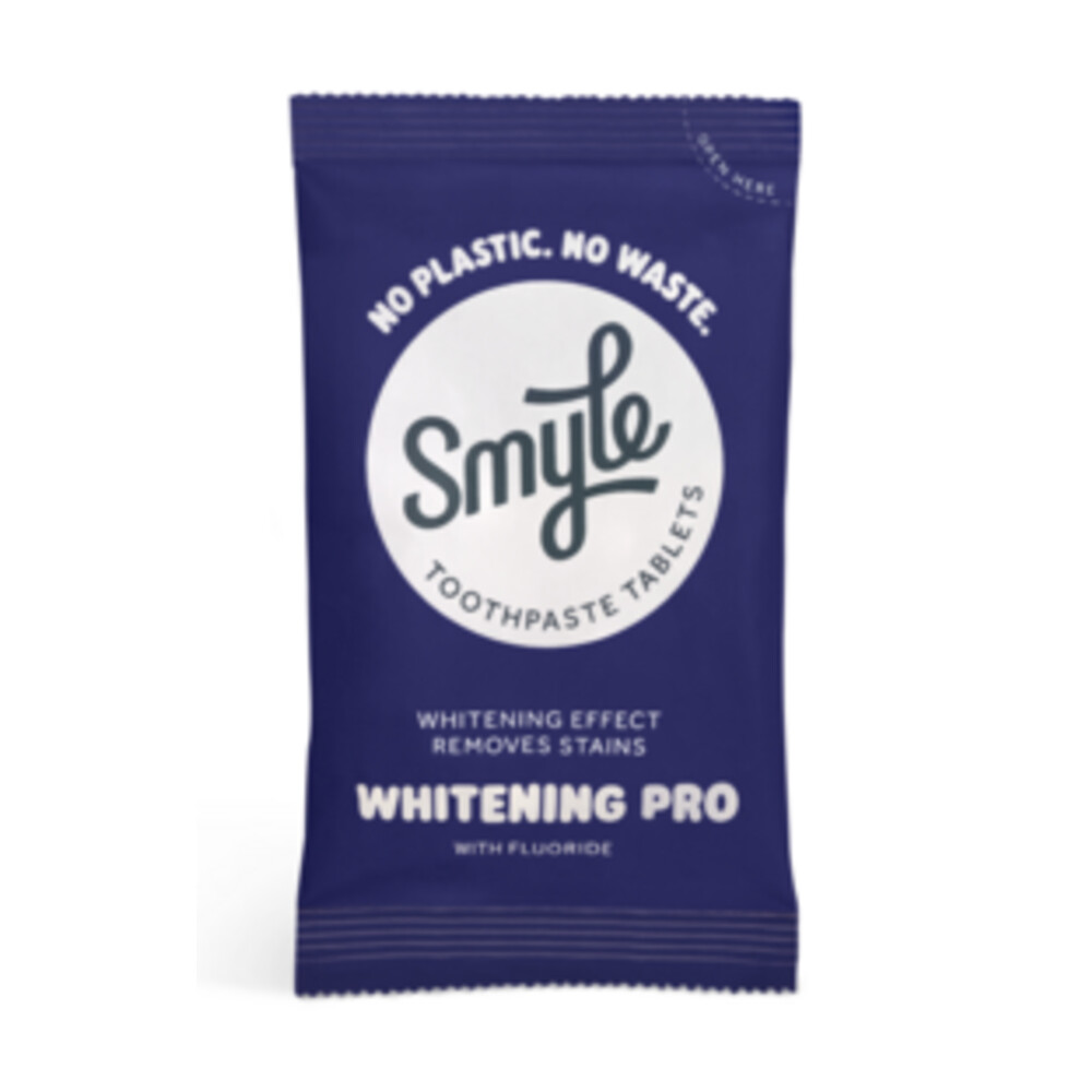 Smyle Tandpasta Tabs Navulling Whitening Pro met Fluoride65 stuks