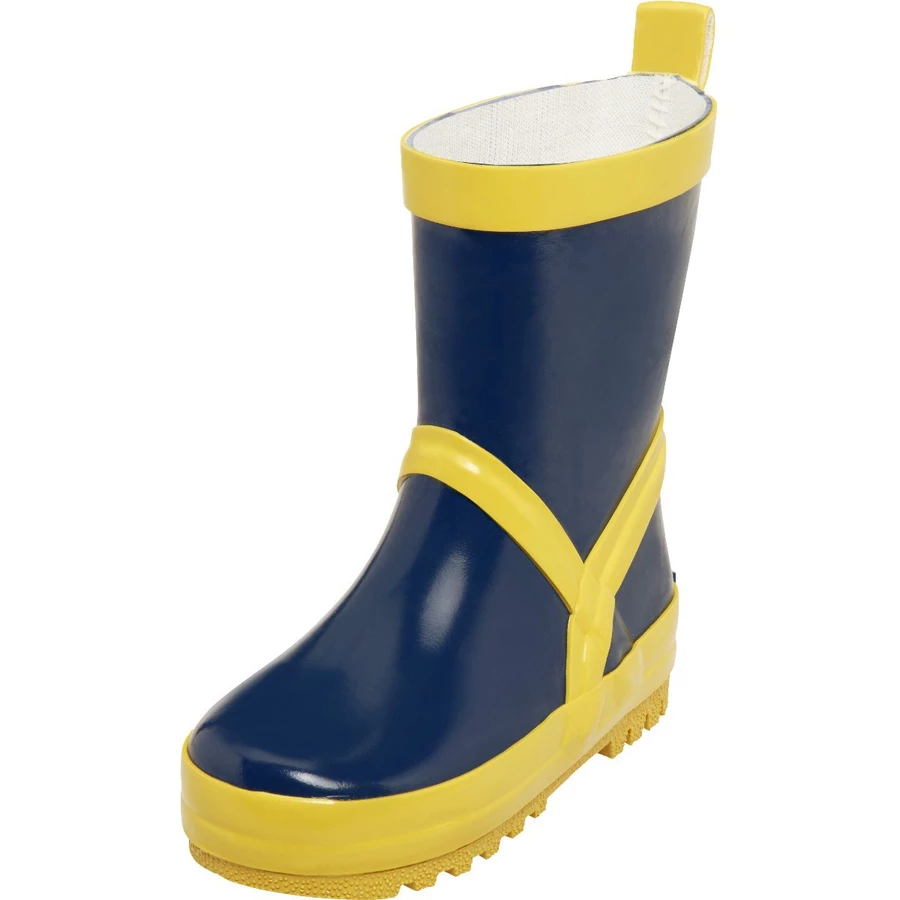 Playshoes Gummistiefel marinegelb