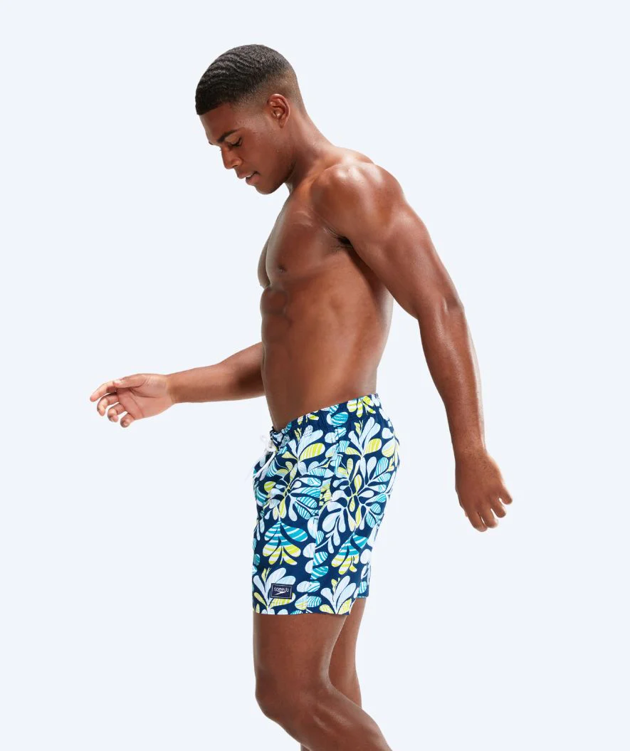 Speedo badeshorts til mænd - Printed Leisure - Blå/grøn