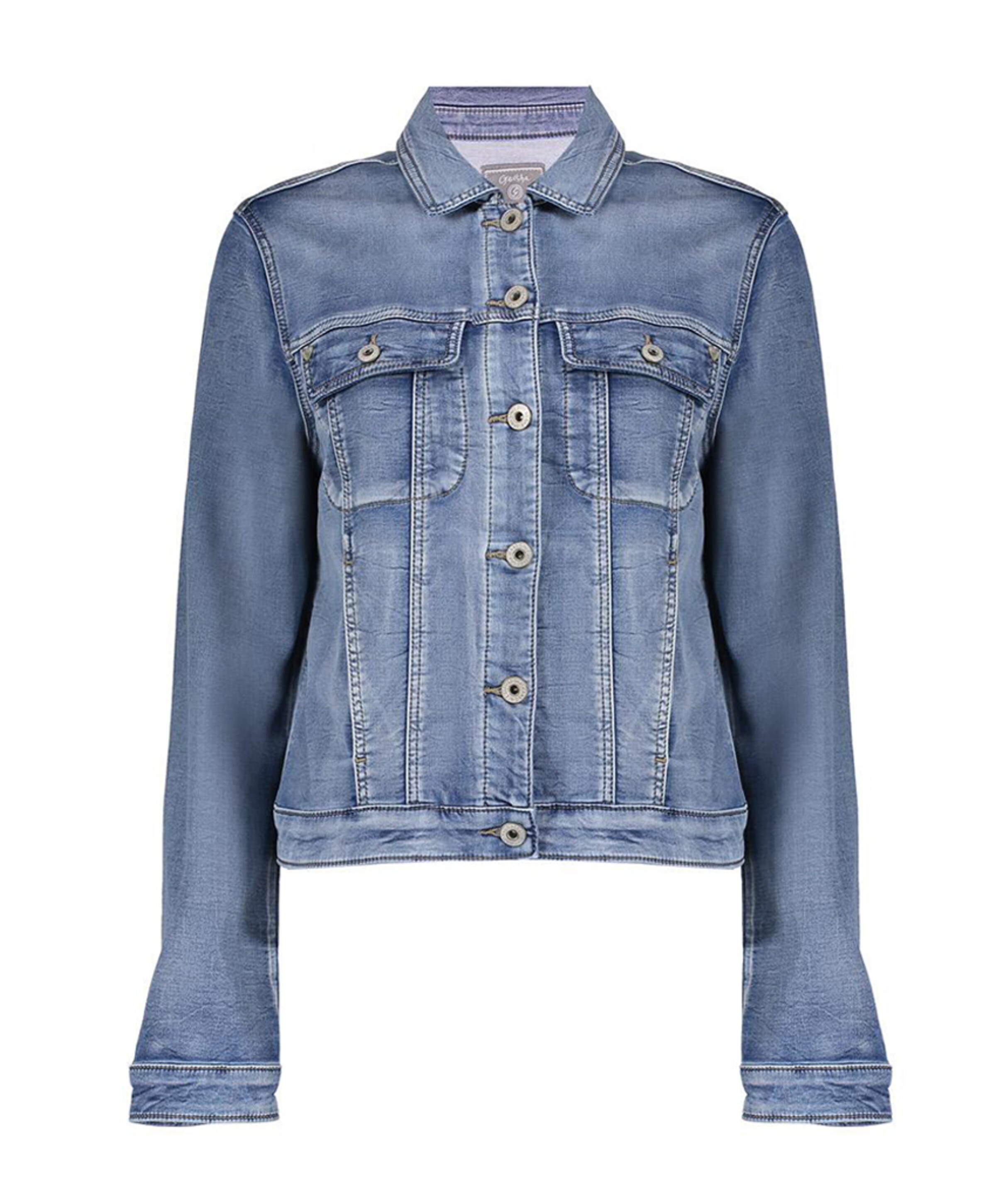 Geisha Dames spijkerjas  blauw