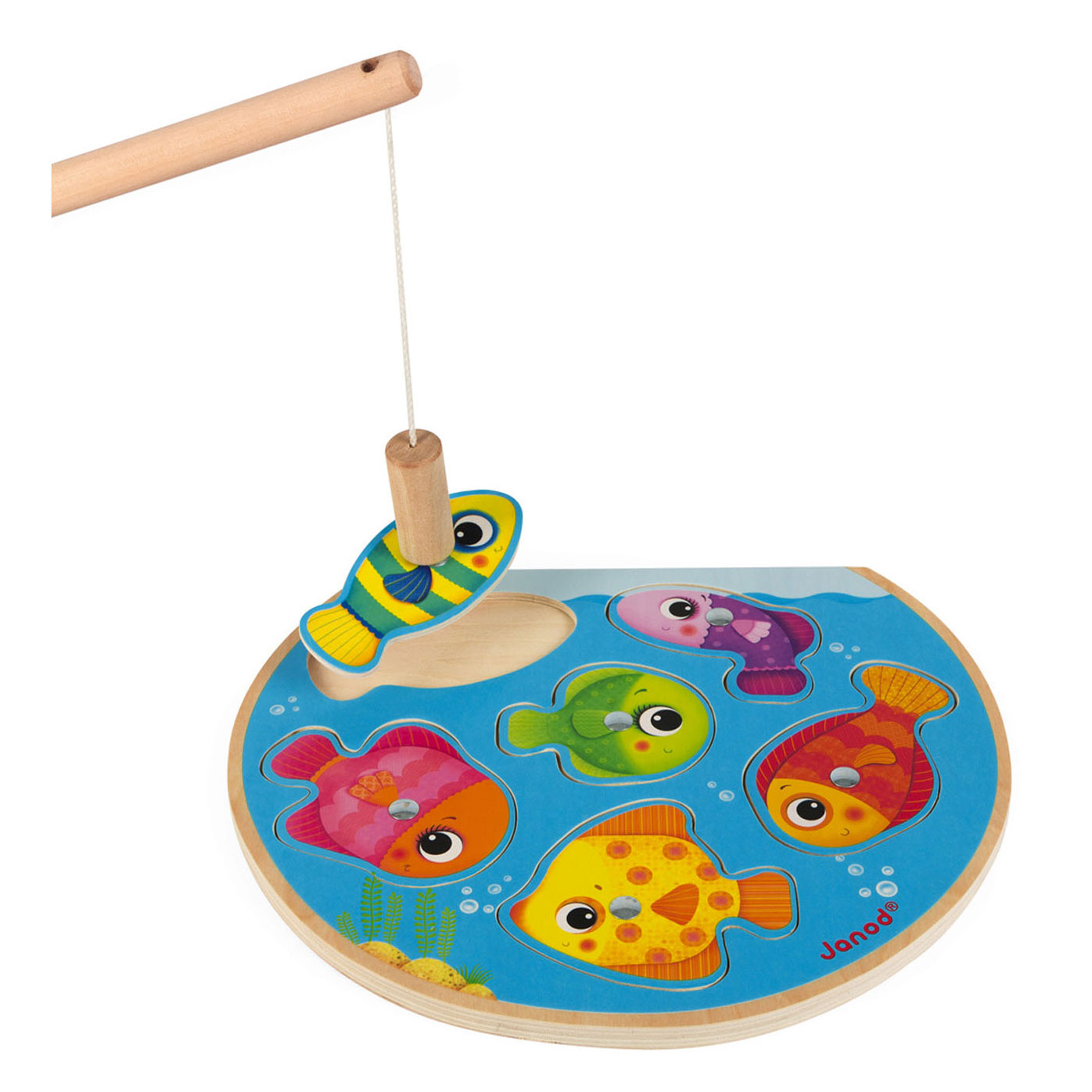 Janod Magnetisch Puzzelspel - Snelle Vissen