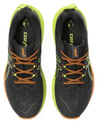 Chaussures Trail Asics GEL-Trabuco 11 Noir Jaune Orange Homme