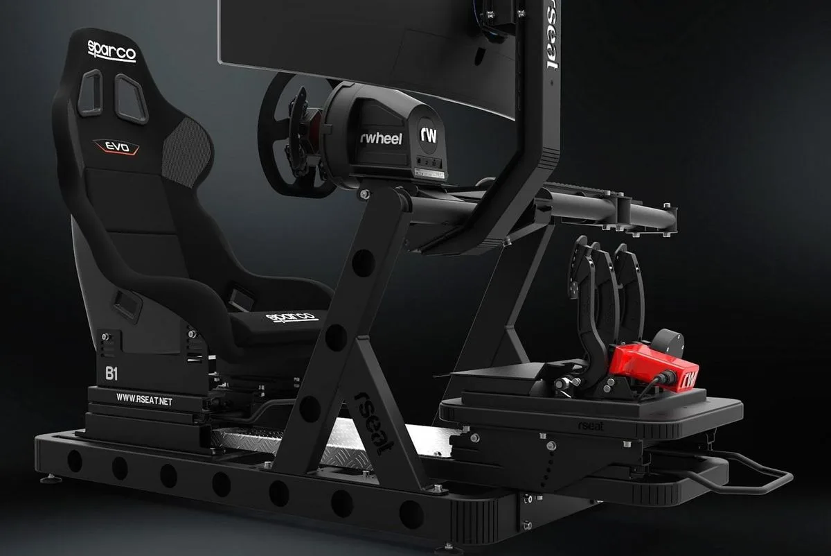 rSeat B1 Noir Sièges simulation gaming
