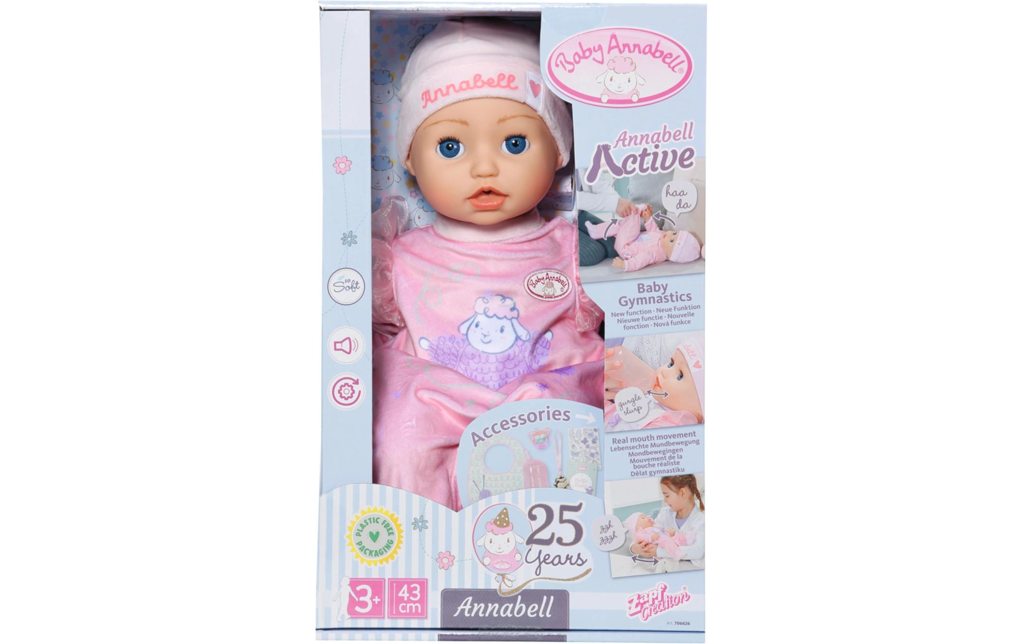 Babypuppe Annabell Interaktiv, 43 cmInteraktives Baby