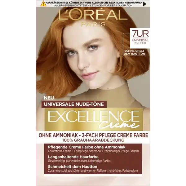 Creme Farbe 7UR Universal Kupfer