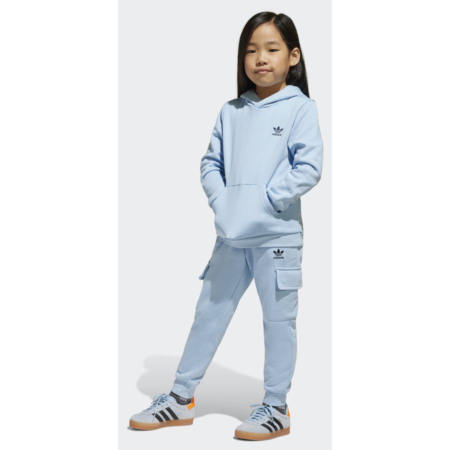 Adidas Original Ensemble à capuche 1/2 zip cargo enfants