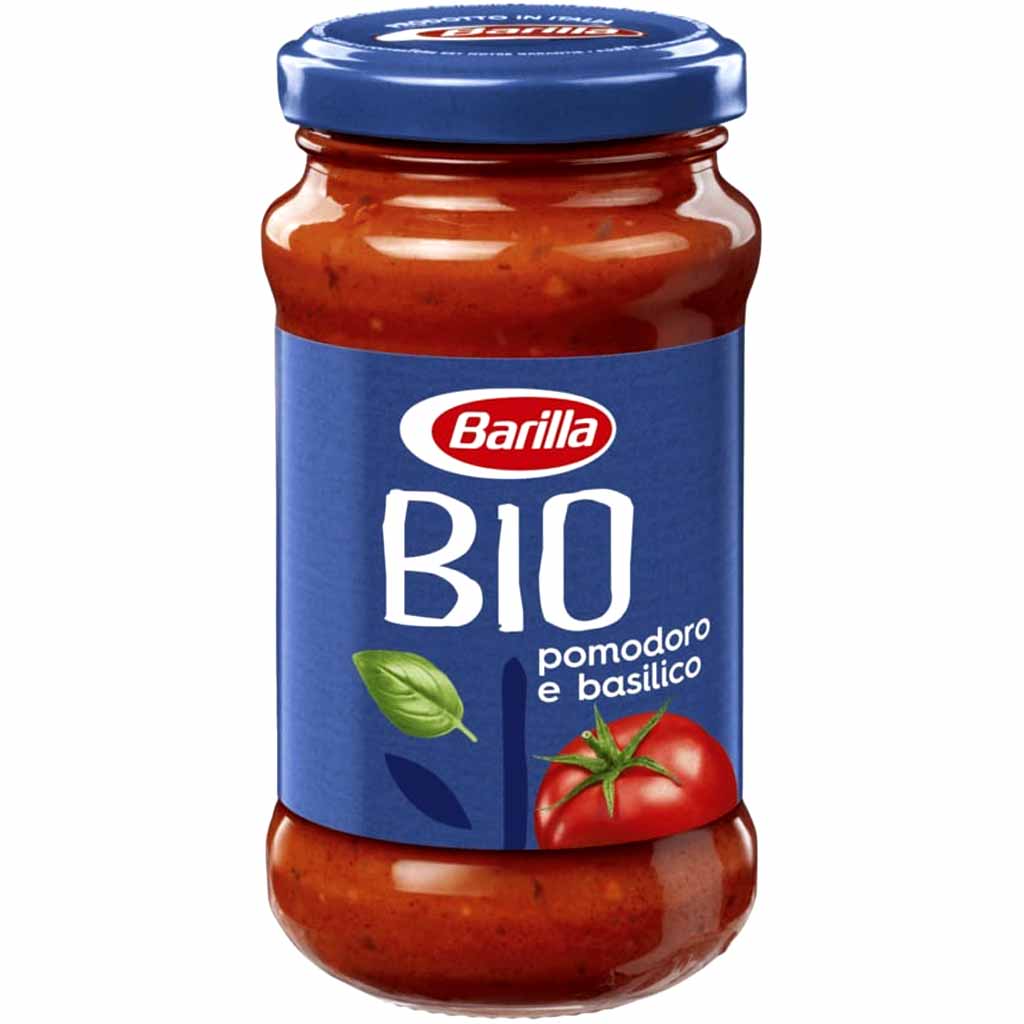 Barilla Sauce Bio Pomodoro e Basilico 200g MHD:2.9.25