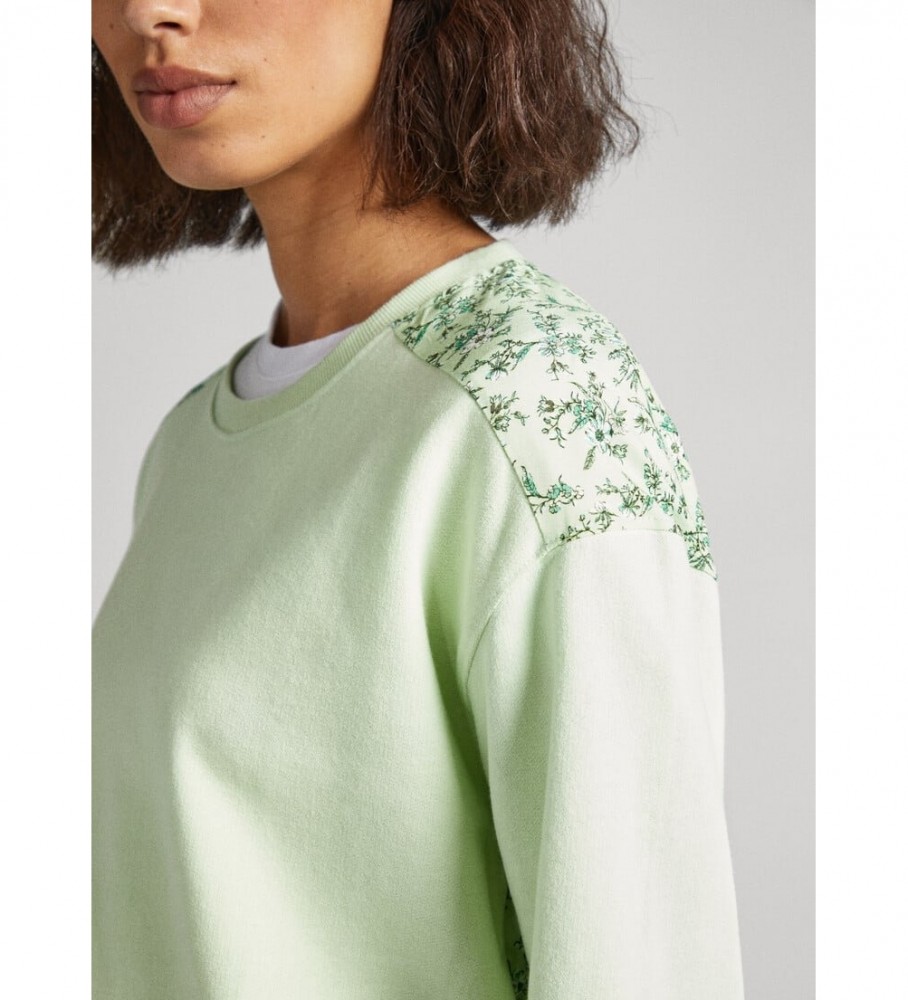 Moletom verde Alissa da Pepe Jeans