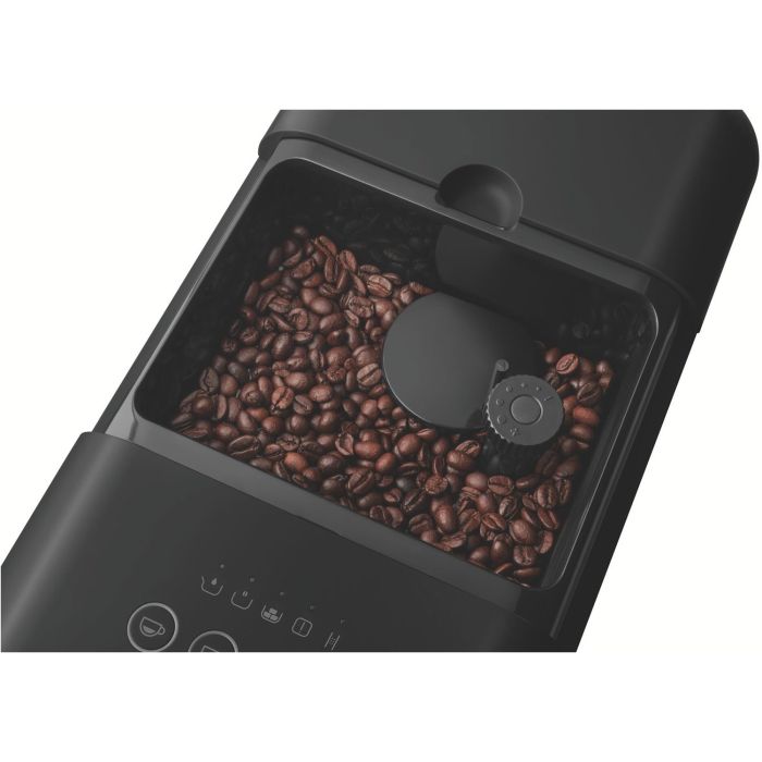 SMEG Kaffeevollautomat 50's Style BCC12BLMEU Schwarz Matt