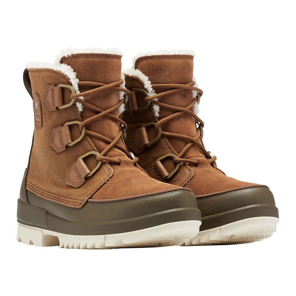 Sorel TORINO II WP WAXED CANVA - Après-ski Femme brown