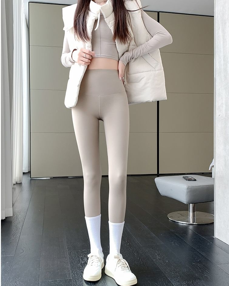 evanesce - Effen hoge taille legging