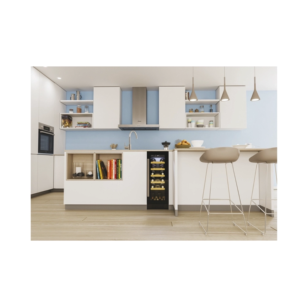 Candy CCVB30/1 Einbau- Weinkühlschrank 20 Flaschen 1 Zone