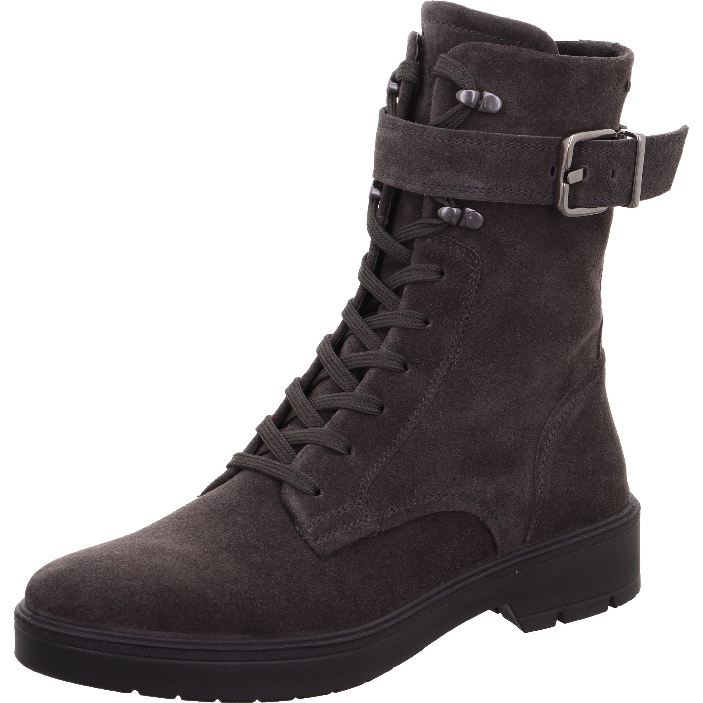 legero MYSTIC Damen  Schnürboots mit Reißverschluss - Farbe: Lavagna - Größe: 6