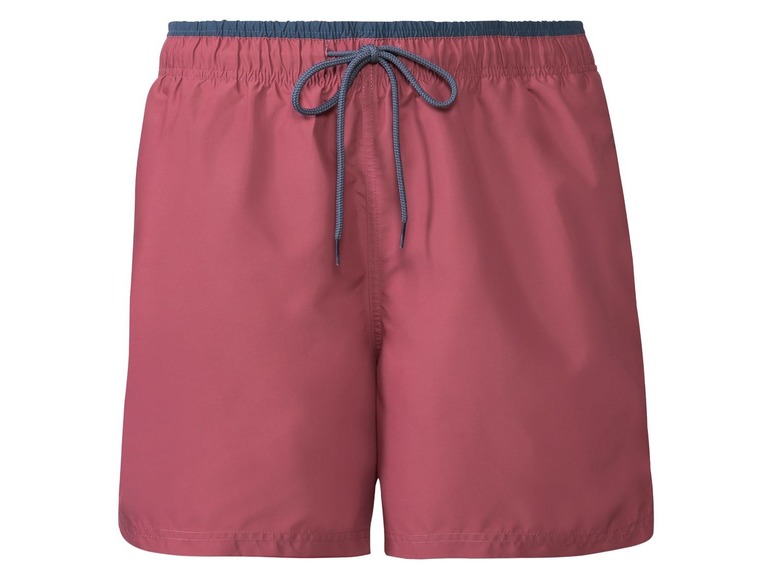 Zwemshort voor heren, polyester, sleutelzakje