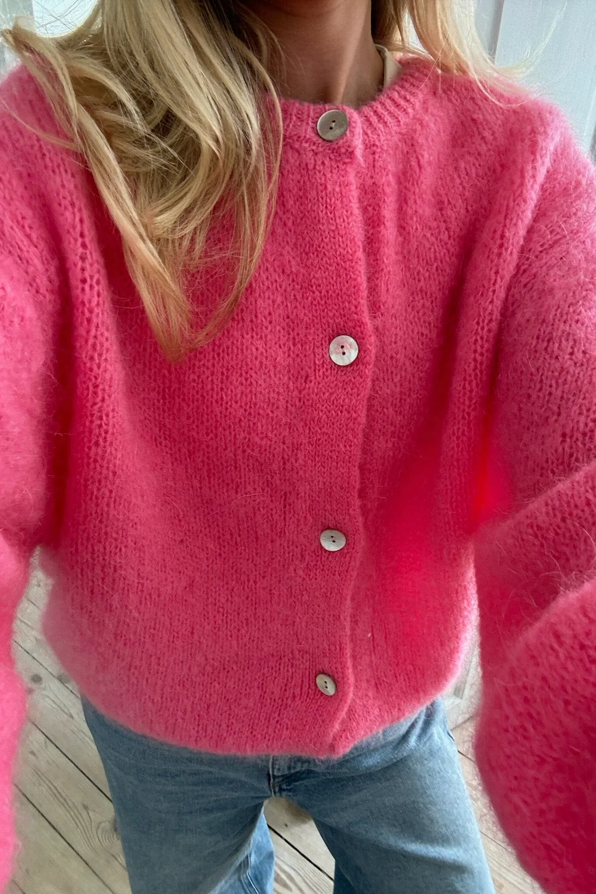 BYIC Idaic Cardigan pink pink