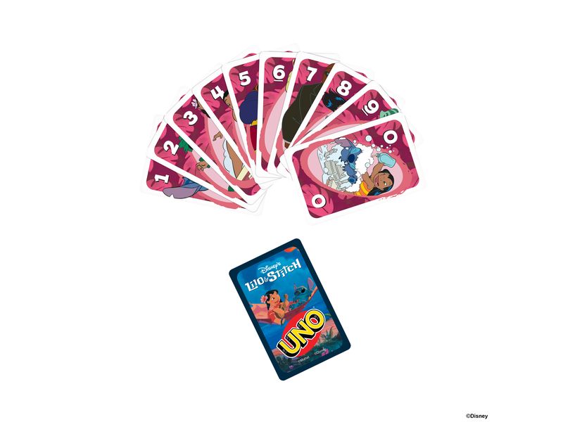 Mattel Spiele UNO Lilo und Stitch Disneys Lilo und Stitch Kartenspiel