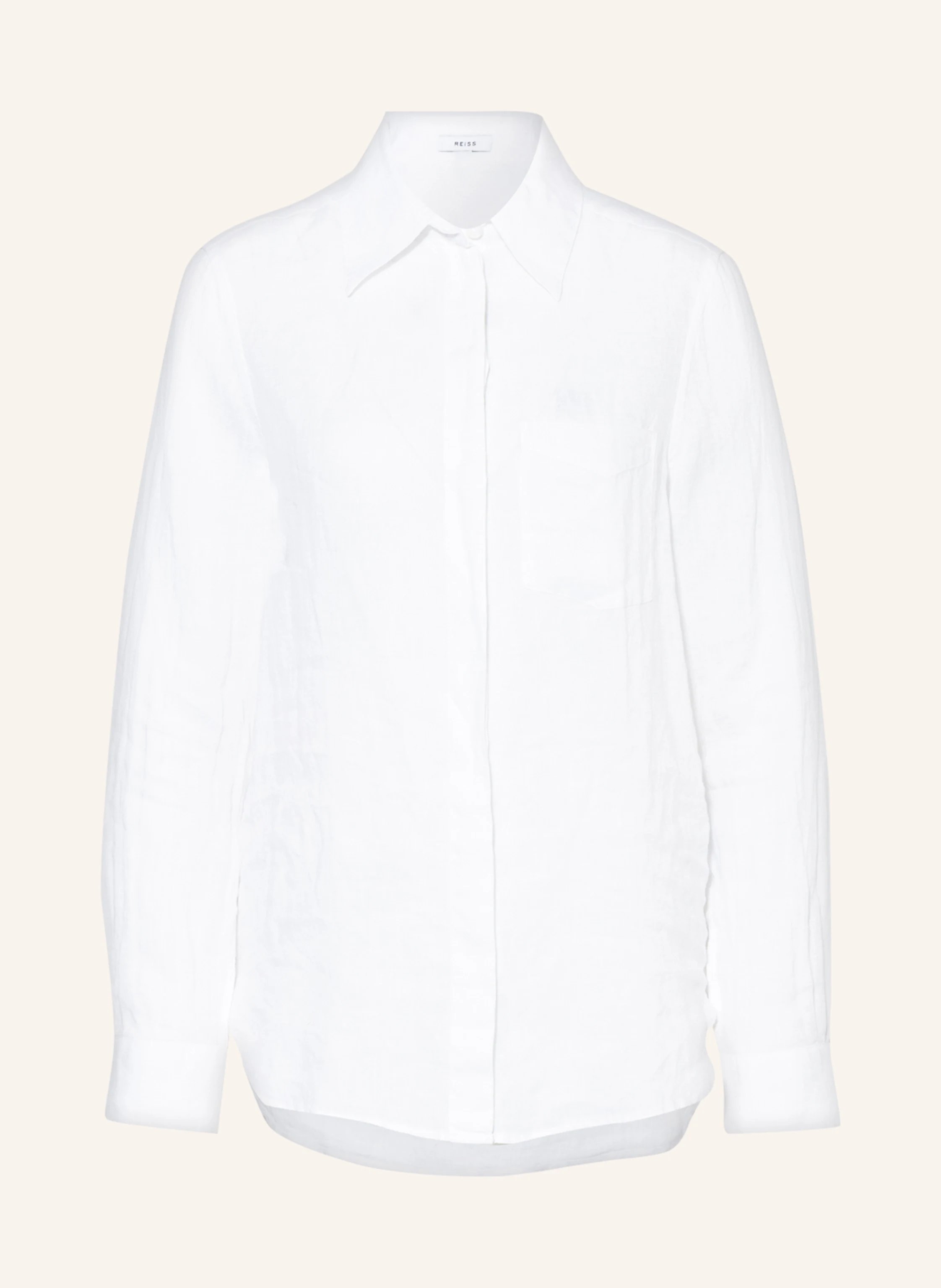 REISS Hemdbluse CAMPBELL aus Leinen