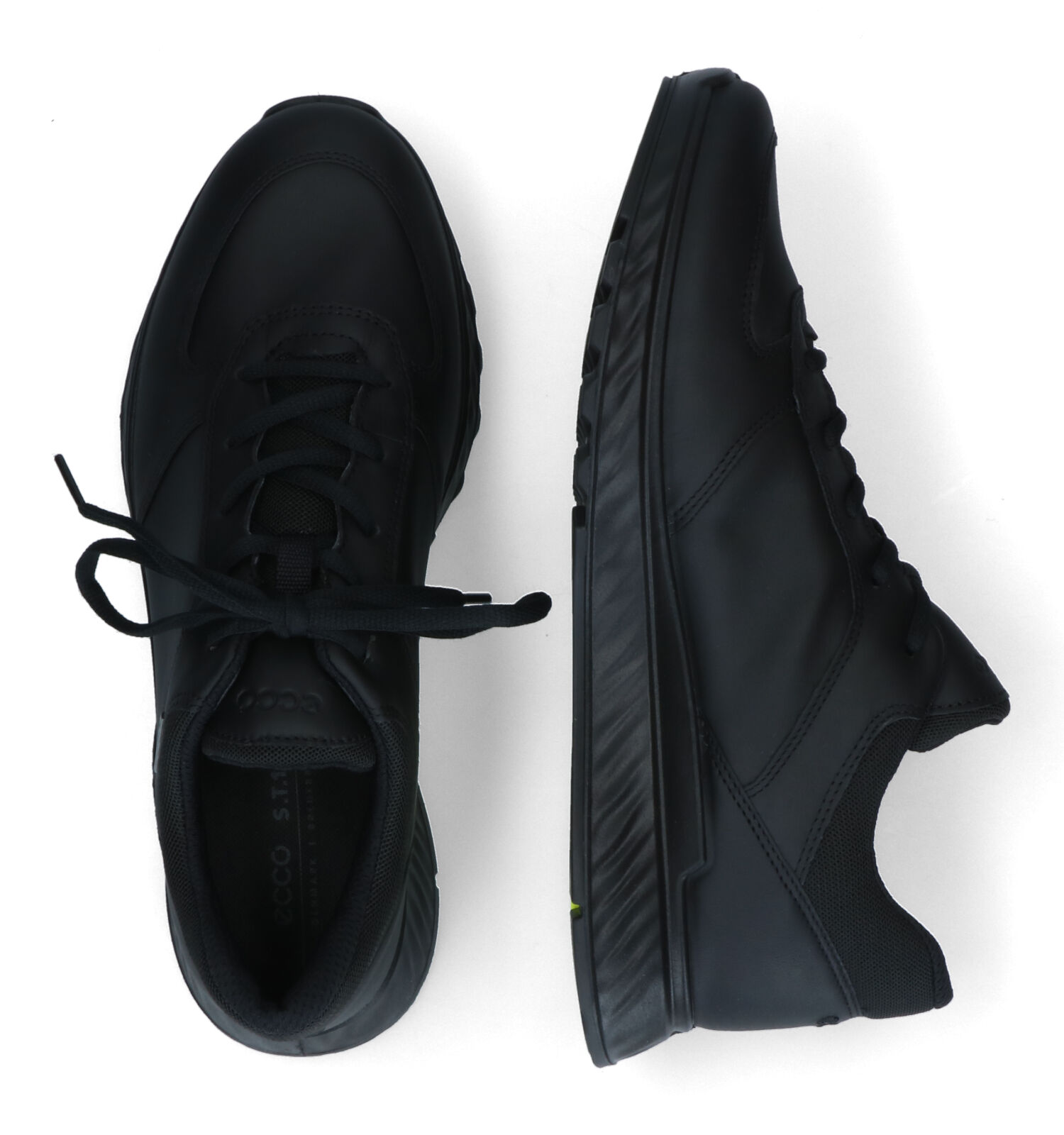 Veterschoenen zwart